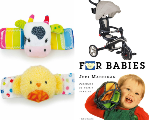 Fun & Safe Baby Toys for Playtime cover photo collage