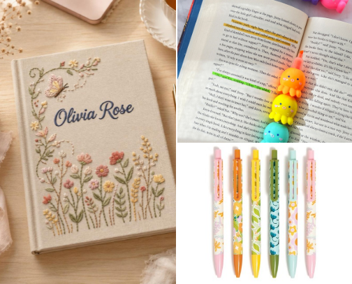 The Creative Corner: Fun & Functional Desk Essentials cover photo collage