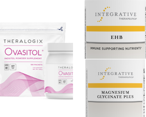 Minimize your symptoms of PCOS and live your best life stress free. cover photo collage