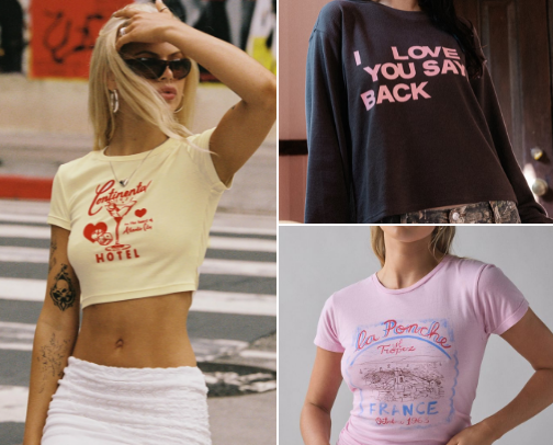 Graphic Tee Finds For Your Closet cover photo collage