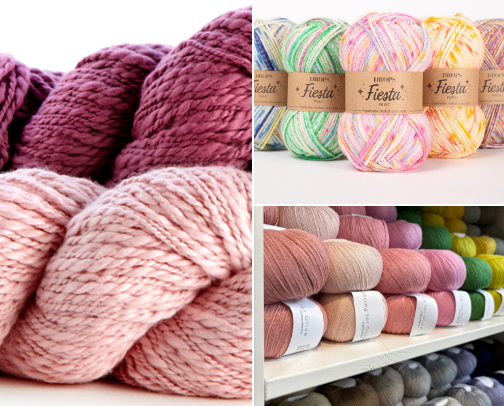 When a knitter in Europe! Yarn shops I love and have visited cover photo collage