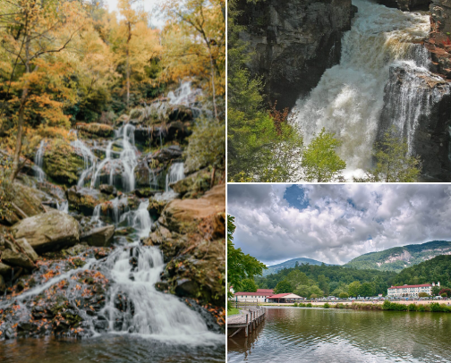Things to Do Outside in WNC!! cover photo collage