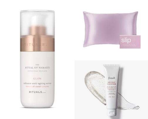 Skincare I Trust for Sensitive Skin cover photo collage