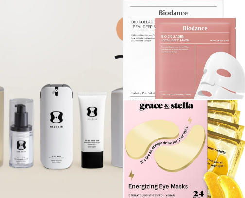 Skincare cover photo collage
