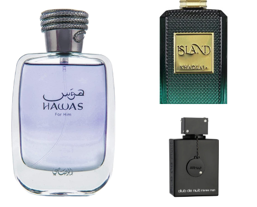 Fragrances for this spring / summer cover photo collage