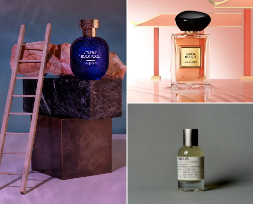 Perfumes that make heads turn ♪ cover photo collage