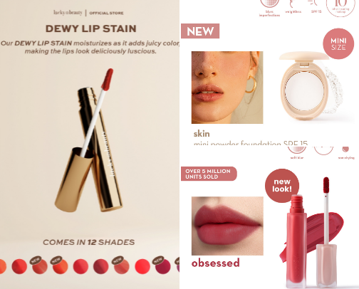 My favorite beauty recs cover photo collage