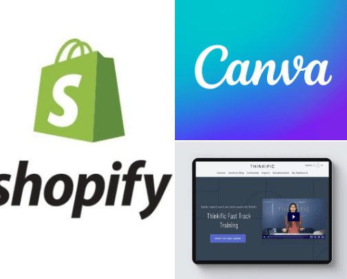 Websites, Platforms & Tools I love! cover photo collage