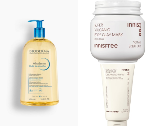 (Sensitive) Skin Care Products cover photo collage