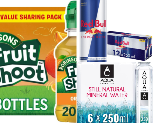 the drinks section cover photo collage
