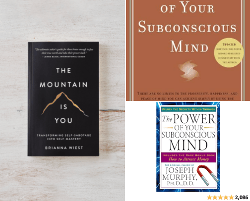 Books you need to become the best version of yourself cover photo collage