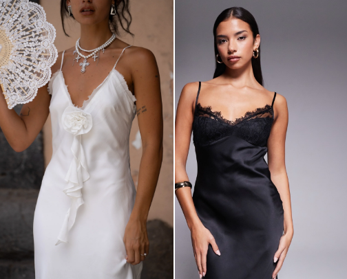 Date Night Dresses That Feel Feminine
Satin & Lace Dresses For Special occasions cover photo collage