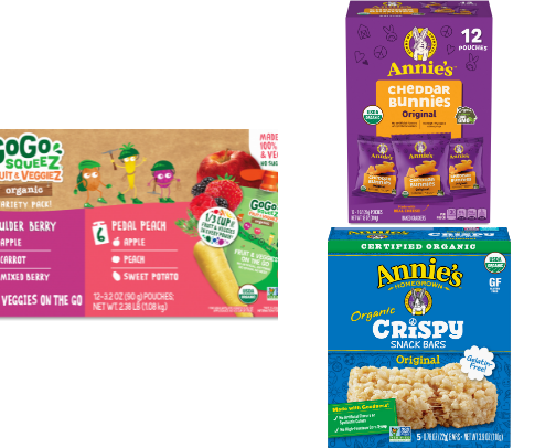 Fave Healthier Snacks cover photo collage