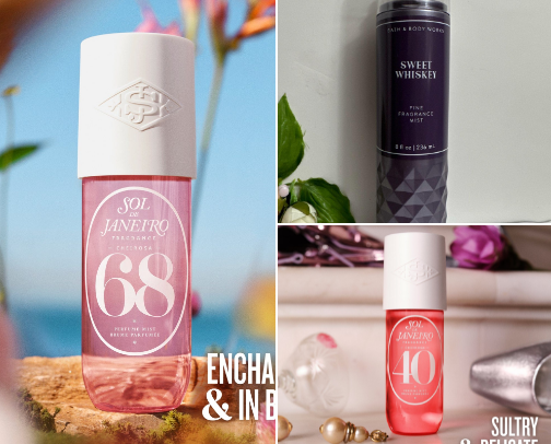 Perfumes and Body mists!! cover photo collage