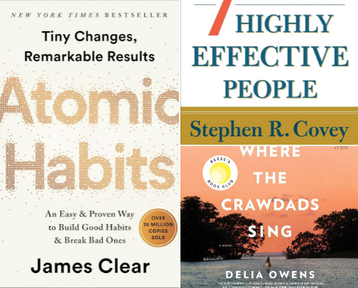 Must-Read Books & Life-Changing Reads cover photo collage