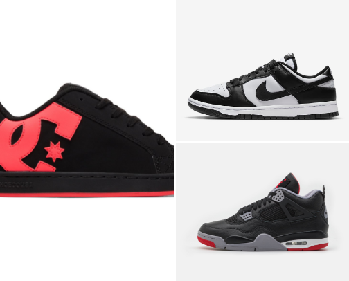 Back to school shoes cover photo collage