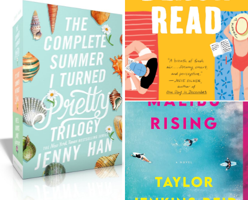 Intresting summer books to read cover photo collage