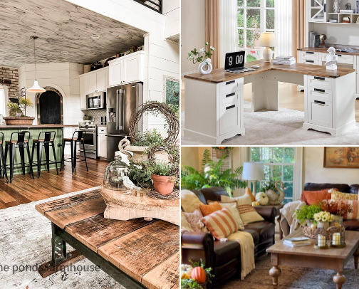 Farmhouse decor cover photo collage