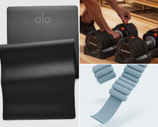At Home Workout Essentials cover photo collage