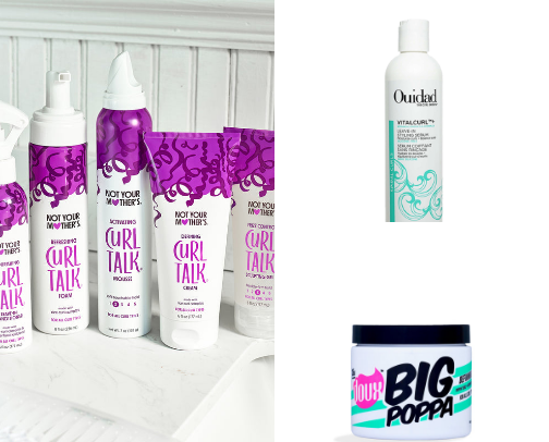 Curly Hair Must Haves cover photo collage