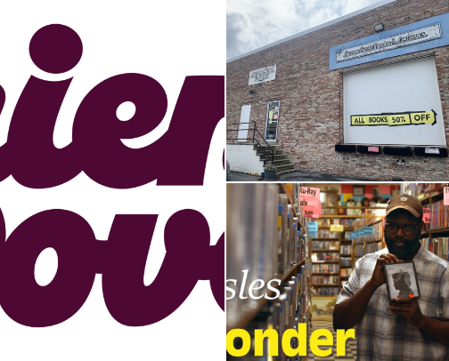 Favorite Indie & Secondhand Bookstores in the DMV cover photo collage