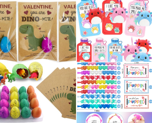 Valentine’s Day gift ideas for the littles! cover photo collage