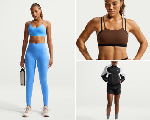 Nike — Activewear Essentials cover photo collage