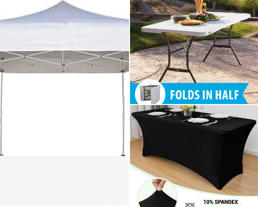 Outdoor Vendor Event must haves cover photo collage