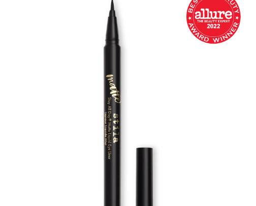 Stilla Liquid eyeliner cover photo collage