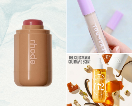 Beauty faves cover photo collage