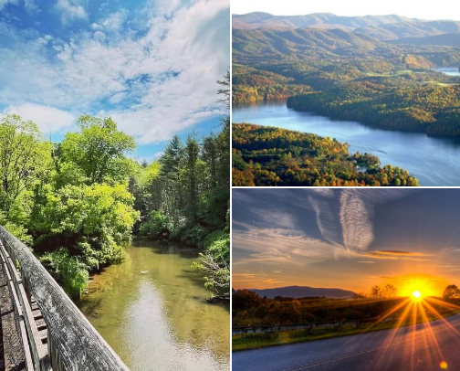 Road Trips near Southwest Virginia cover photo collage