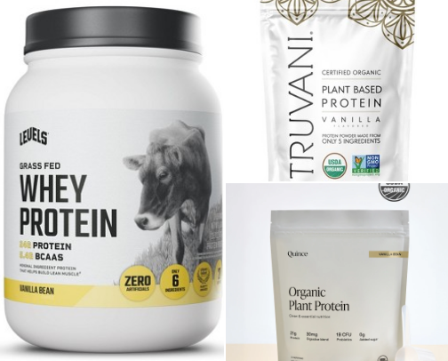 Protein  Powder (10 ingredients or less) cover photo collage