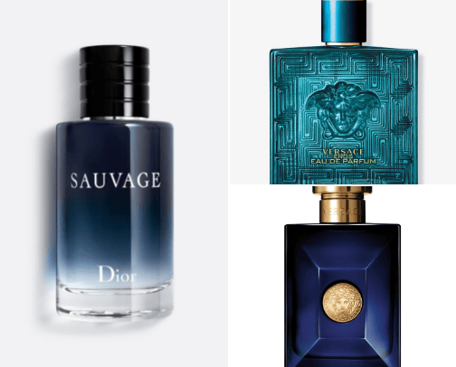 Fragrances cover photo collage