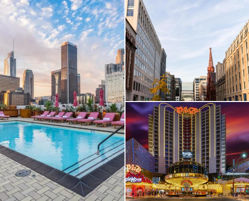 Booking.com cover photo collage