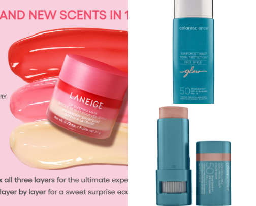 My favorite beauty recs cover photo collage