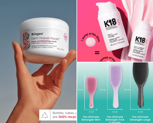 Favorite Hair Products 💇‍♀️ cover photo collage