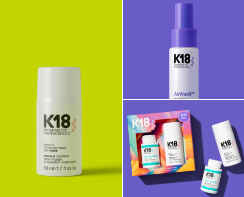K18 Hair treatments💥 cover photo collage