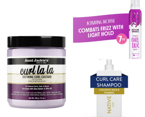 The only Curly Hair routine you’ll EVER need! cover photo collage