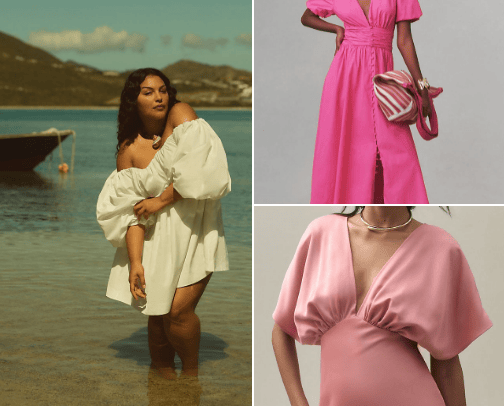 Anthropologie dresses 🌸 cover photo collage