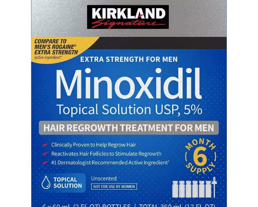 Für Männer Haarwachstum Behandlung Topische Lösung 6pcs cover photo collage