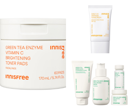 My Low Effort, High Reward Skincare Routine Products! cover photo collage