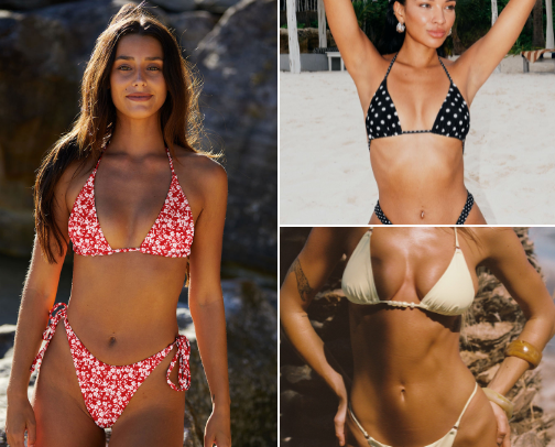 Summer Swimwear 🌴🌊💛 cover photo collage