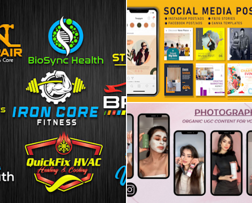 Top-Rated Services to Create, Launch & Grow Without Agency Costs cover photo collage