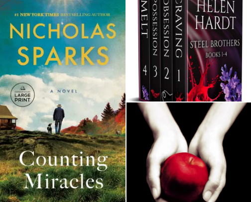 My favorite book recs cover photo collage