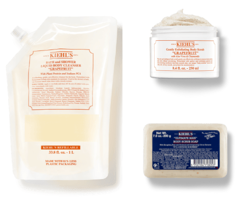 Body acne solutions cover photo collage