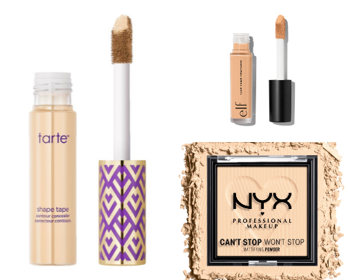 What I put on my face 😄 cover photo collage