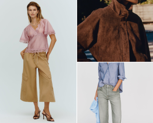 women’s outfits cover photo collage