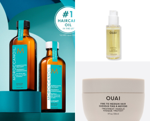 Golden Finds of Oils, Shampoos, and Hairsprays! cover photo collage