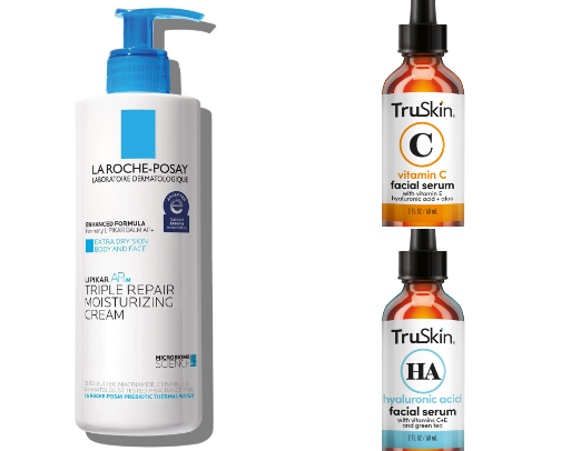 Skin care from a 40 year old mom of 4 cover photo collage