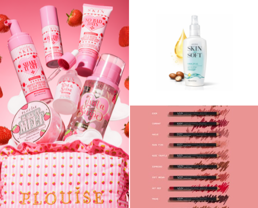 Spring Makeup cover photo collage